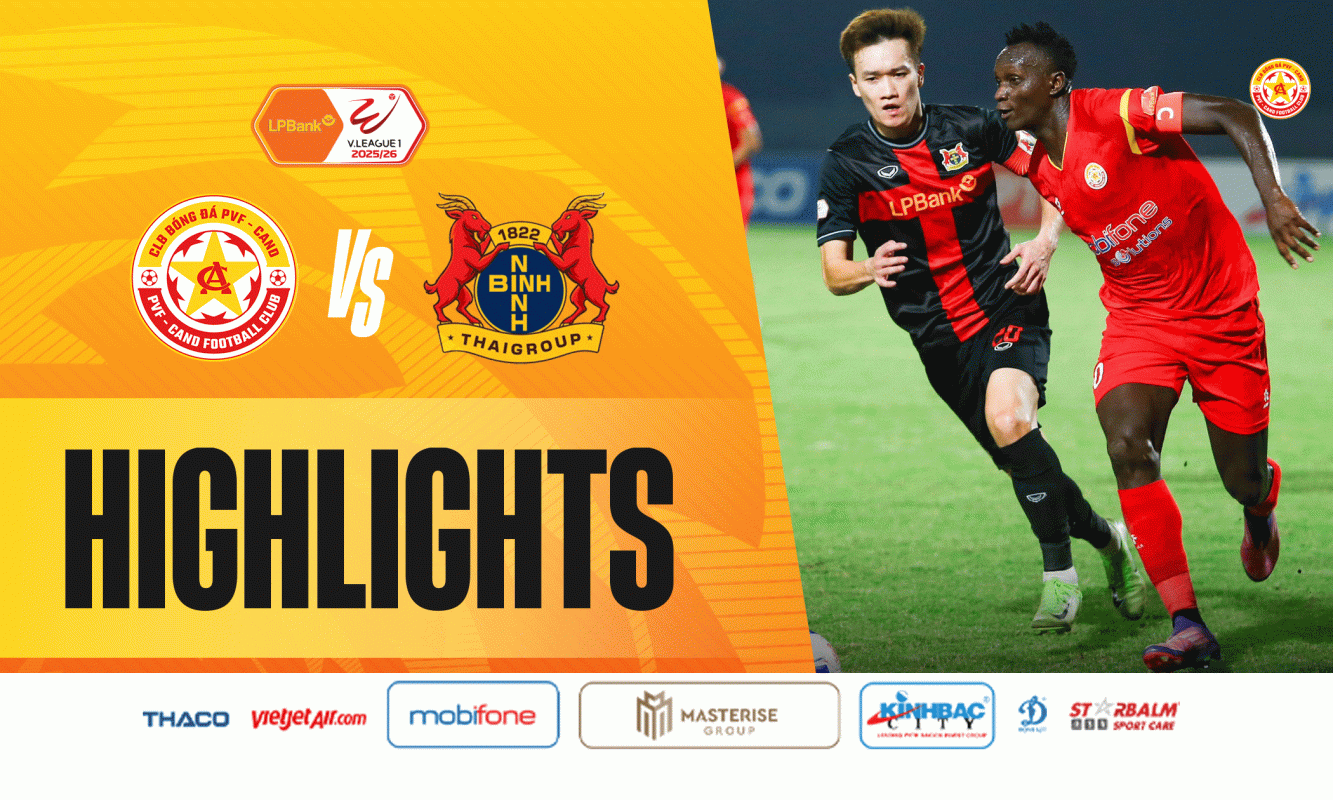 Highlights PVF-CAND vs Ninh Bình: Thanh Nhàn ghi bàn, lối chơi tích cực nhưng kết quả chưa như ý
