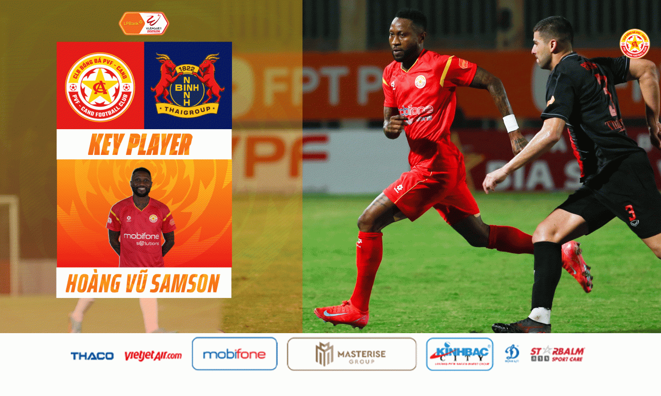 Hoàng Vũ Samson khiến hàng thủ Ninh Bình “toát mồ hôi”