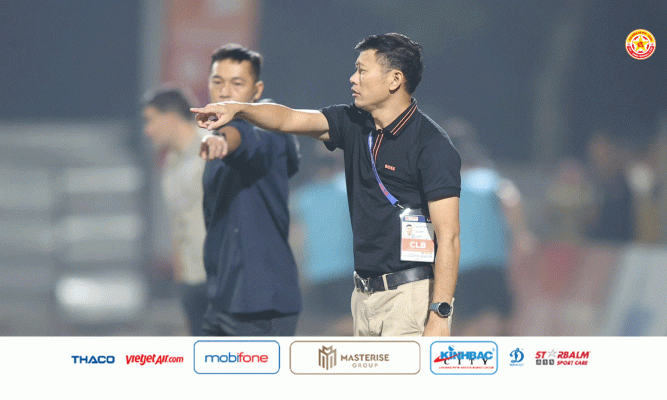 HLV Thạch Bảo Khanh nhận trách nhiệm sau thất bại trước Hà Nội FC