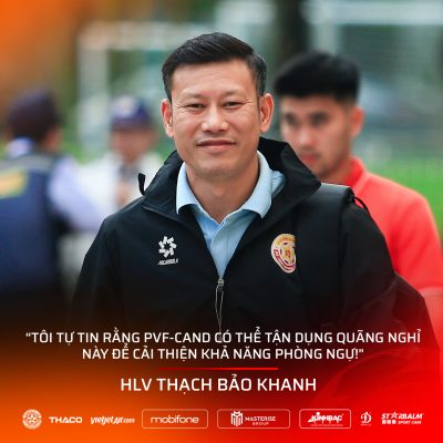 HLV Thạch Bảo Khanh tự tin cải thiện vấn đề hàng phòng ngự sau quãng nghỉ