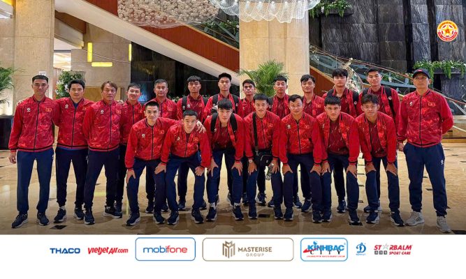 4 cầu thủ PVF-CAND cùng U22 Việt Nam tham dự Panda Cup 2025