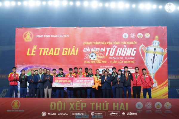 PVF-CAND giành ngôi Á quân Giải bóng đá Tứ Hùng – Thái Nguyên 2025