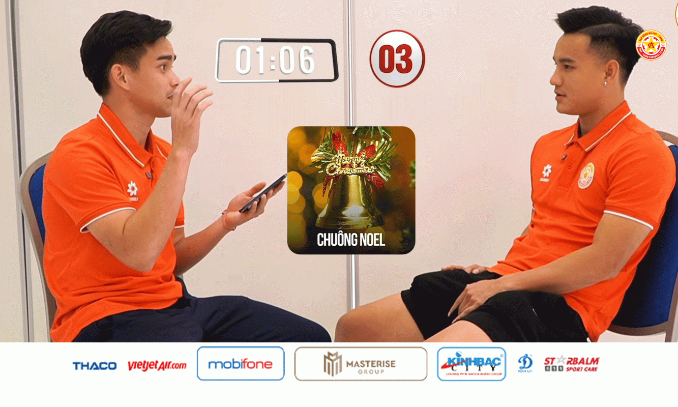 Mini game mừng giáng sinh cực đầy vui nhộn cùng các cầu thủ PVF-CAND