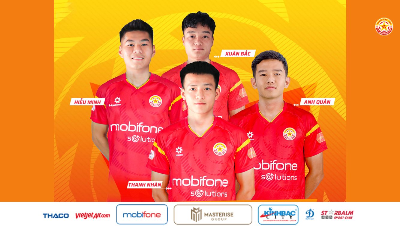 4 cầu thủ PVF-CAND góp mặt trong danh sách U22 Việt Nam dự SEA Games 33