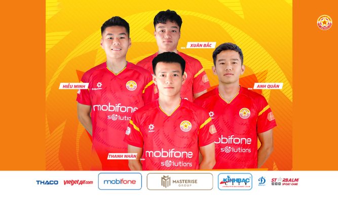 4 cầu thủ PVF-CAND góp mặt trong danh sách U22 Việt Nam dự SEA Games 33