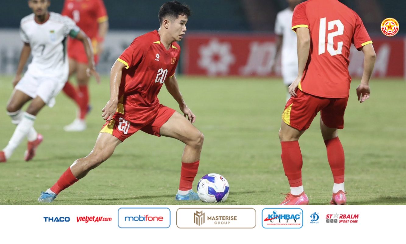 Võ Anh Quân: Mũi khoan lợi hại bên hành lang cánh phải U22 Việt Nam