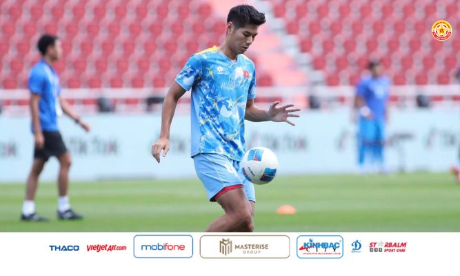 U22 Việt Nam chuẩn bị kỹ lưỡng cho trận bán kết SEA Games 33