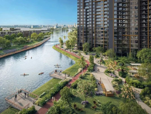 Phối cảnh khu căn hộ Masteri Park Place. Ảnh: Masteries Home