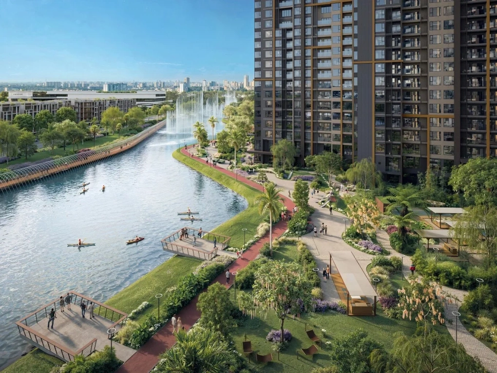 Phối cảnh khu căn hộ Masteri Park Place. Ảnh: Masteries Home