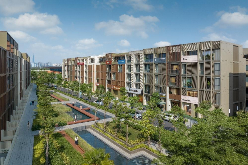 Nhà phố SOHO vừa là không gian an cư vừa là mặt bằng kinh doanh và cho thuê lý tưởng giữa lòng đô thị hiện đại.